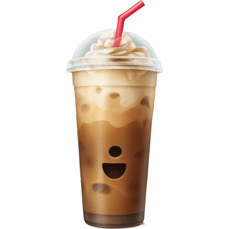 Iced coffee  emoji