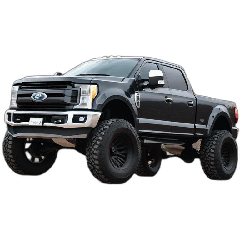 2017 ford f-350 twin turbo v6 2"shocks raised 16"rims wide tread tyres emoji