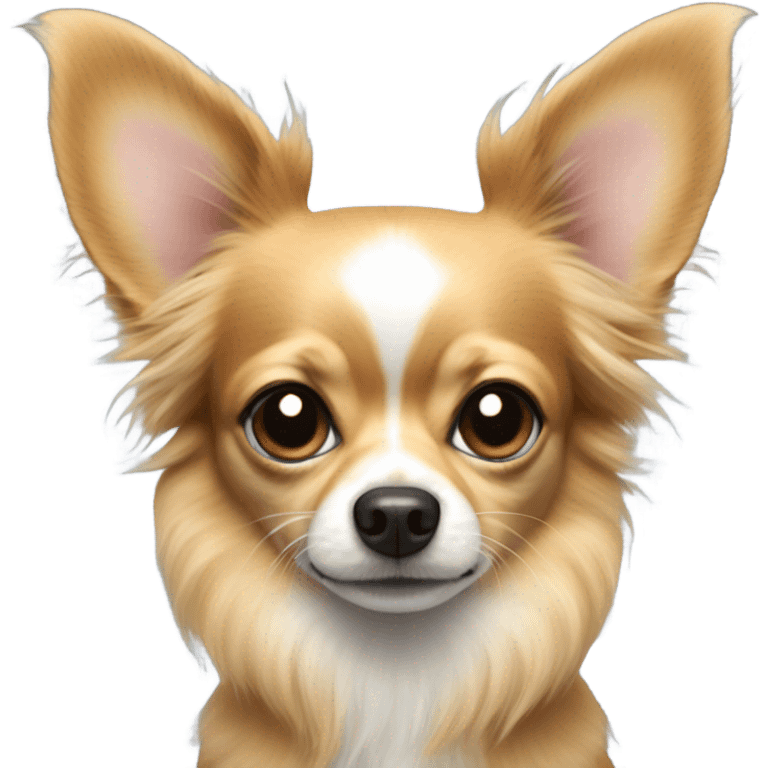 Long hair Chihuahua emoji