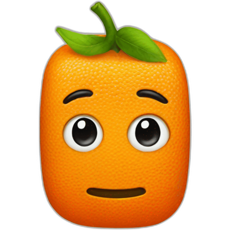 orange squre emoji