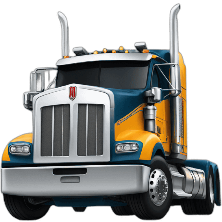 Kenworth truck emoji