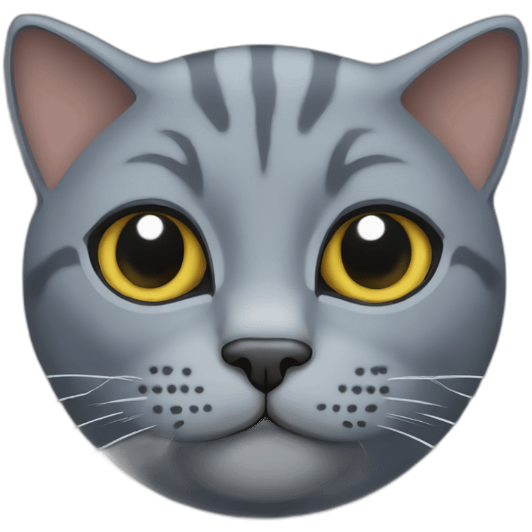 British blue Cat emoji