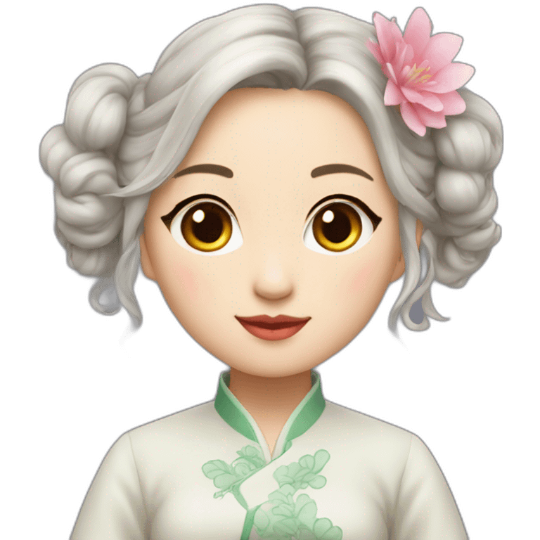 Evelyn Cathy Widjaja - chinese girl emoji