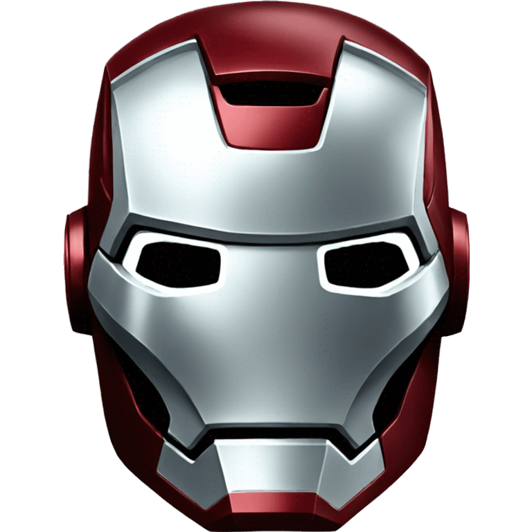 Android with Iron Man helmet emoji