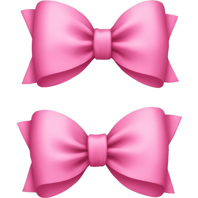 Pink bow emoji