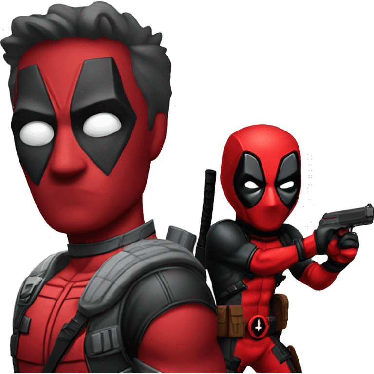 deadpool with Wolver emoji