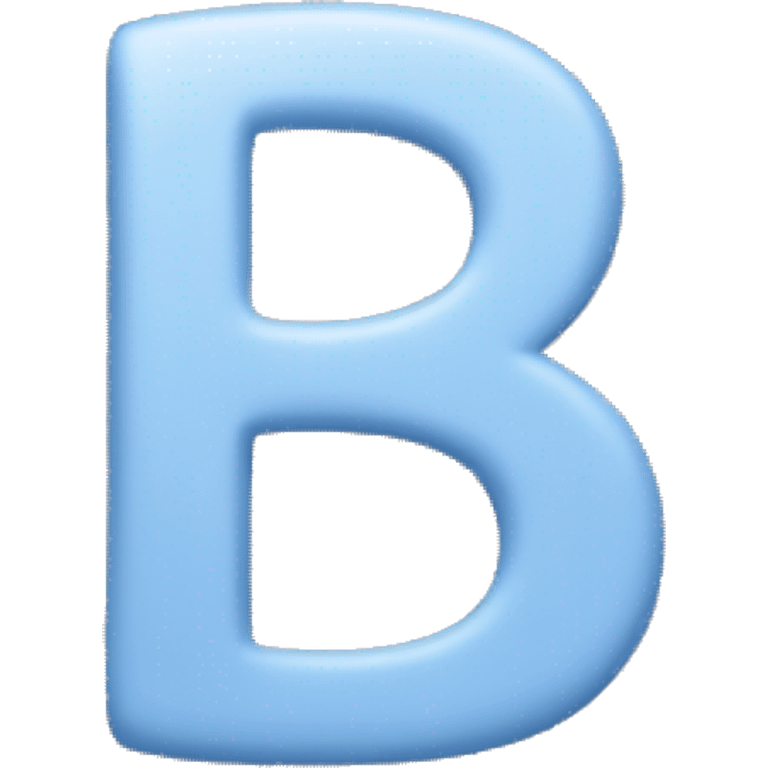 asl letter b  emoji