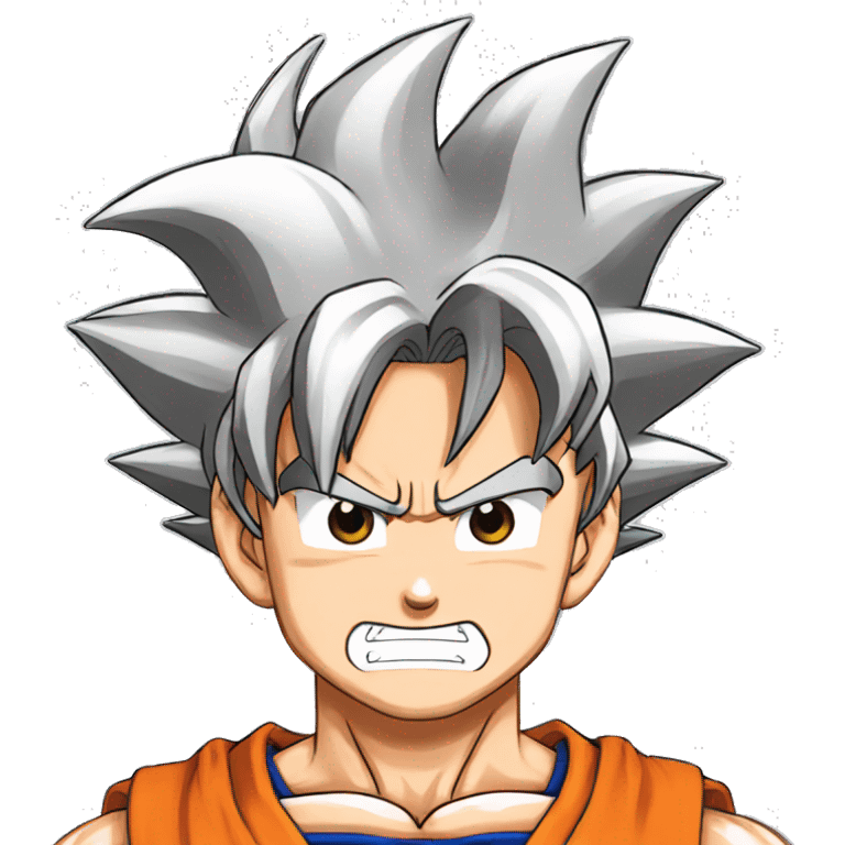 Goku from dragon ball z emoji