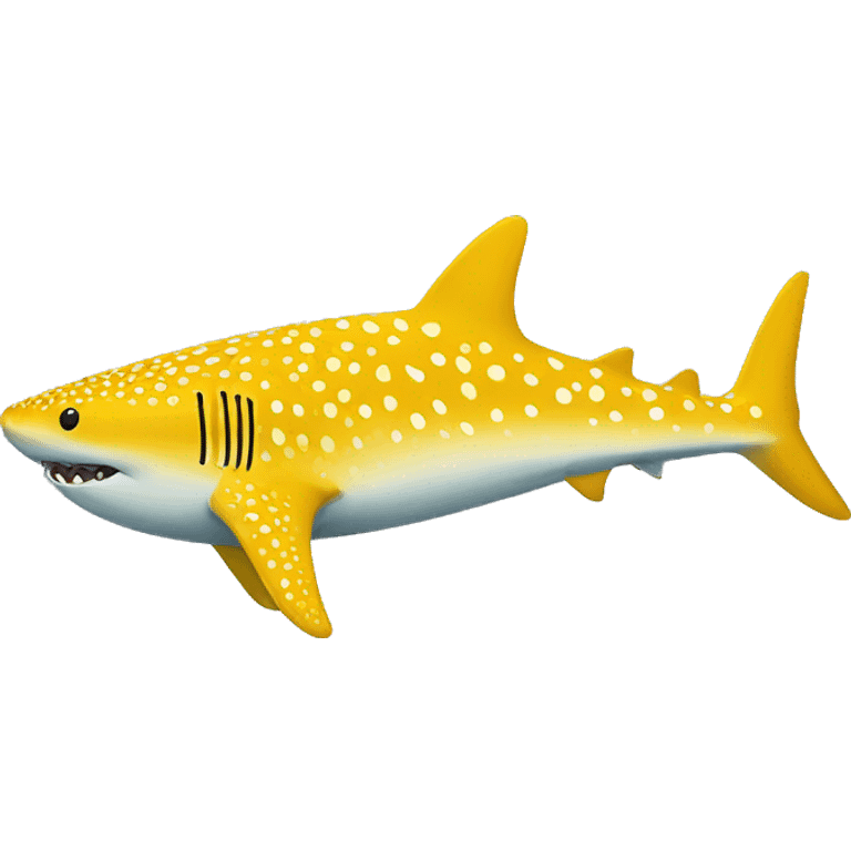 yellow whale shark emoji