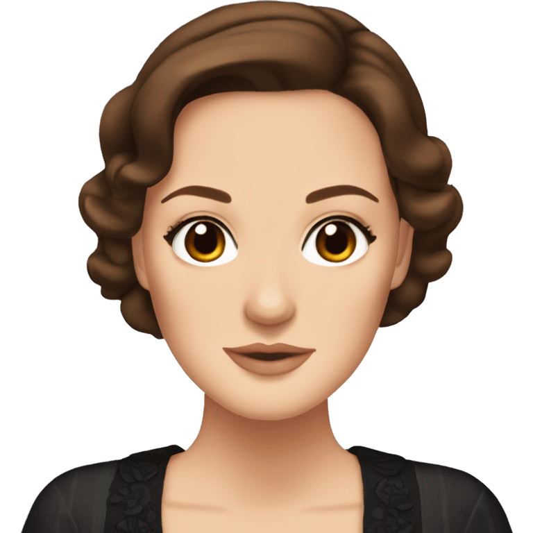 Brunette with brown eyes,Blair Waldorf  emoji