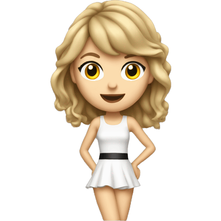 Taylor swift performing  emoji