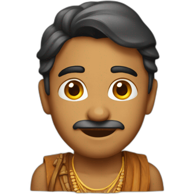 Indian cheesy emoji