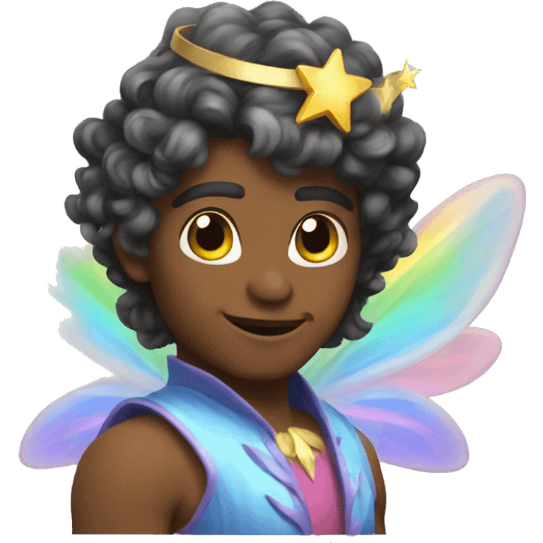 Gay fairy magic emoji