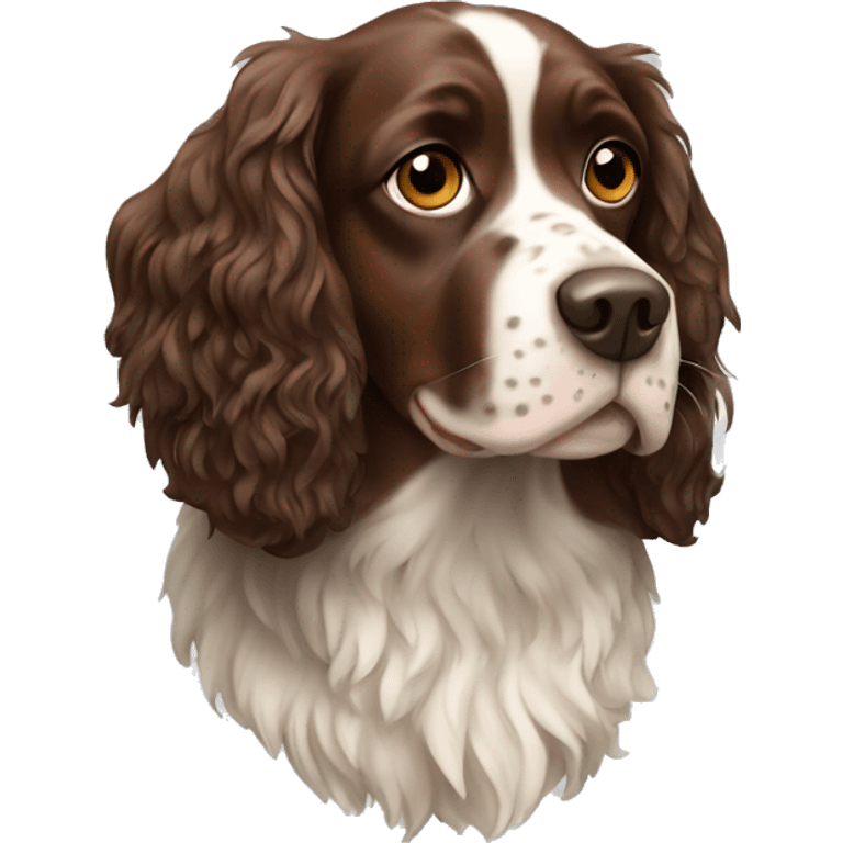 french britanny spaniel dog emoji