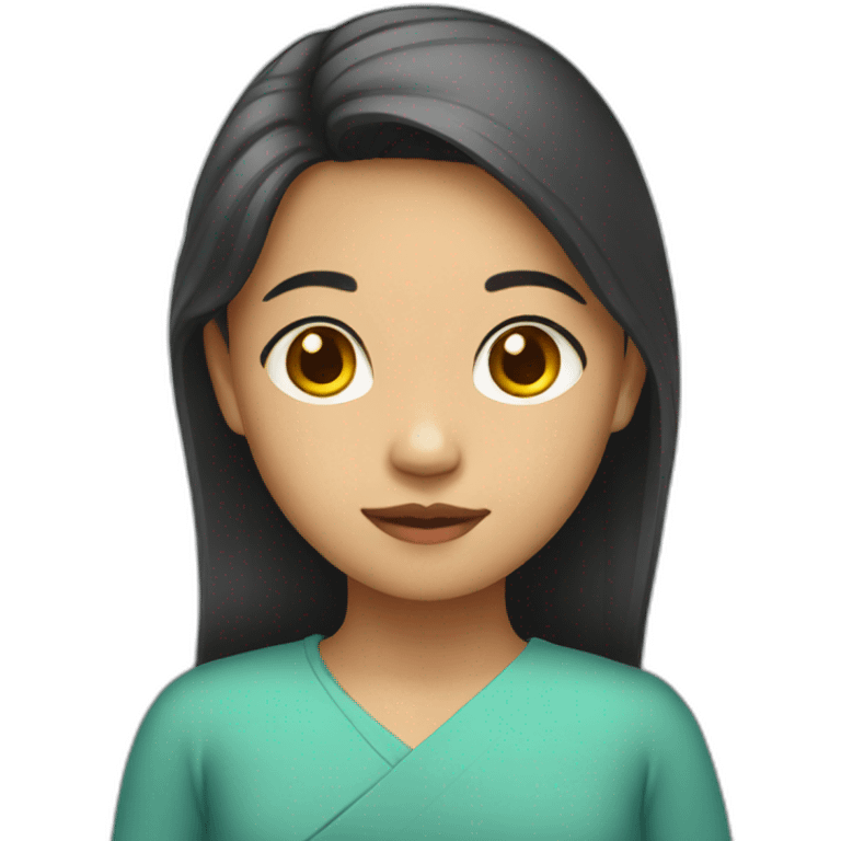 Burmese girl emoji