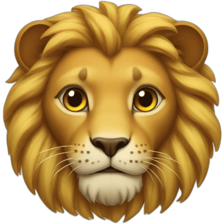 Cat king lion emoji