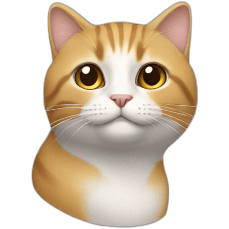 Un chat emoji