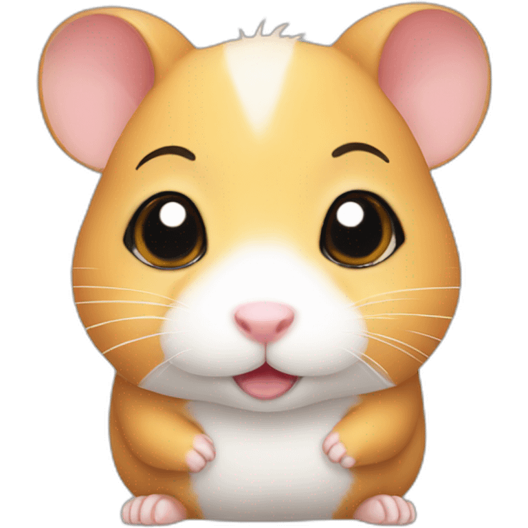 Cute hamster emoji