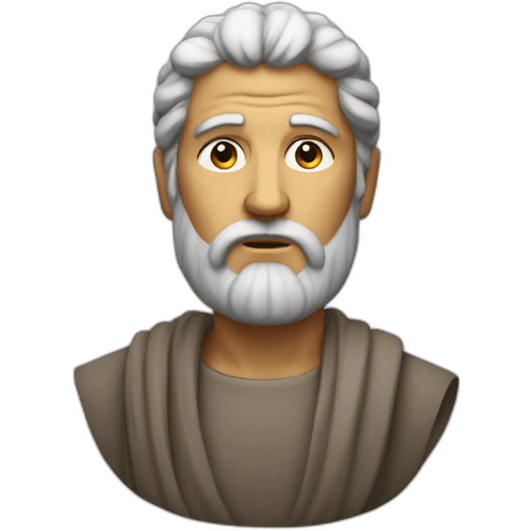 Stoic man emoji