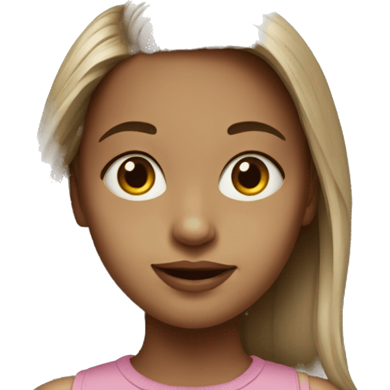 realistic portrait of girl emoji