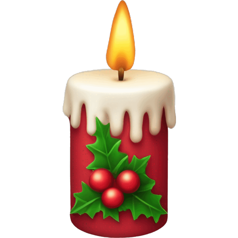 christmas candle emoji