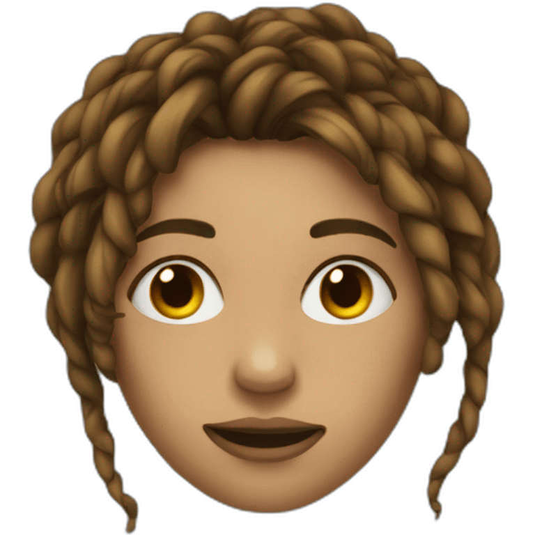 Woman Dread face emoji