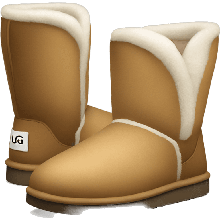 Ugg boot slippers emoji