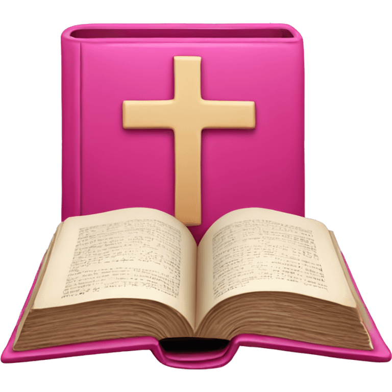 Pink bibel emoji