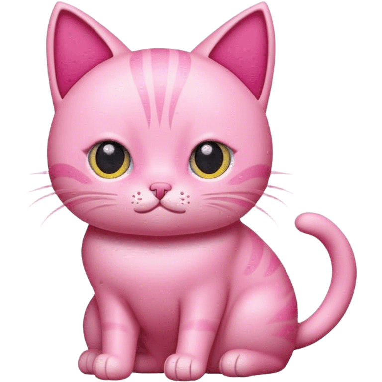 pink cat emoji