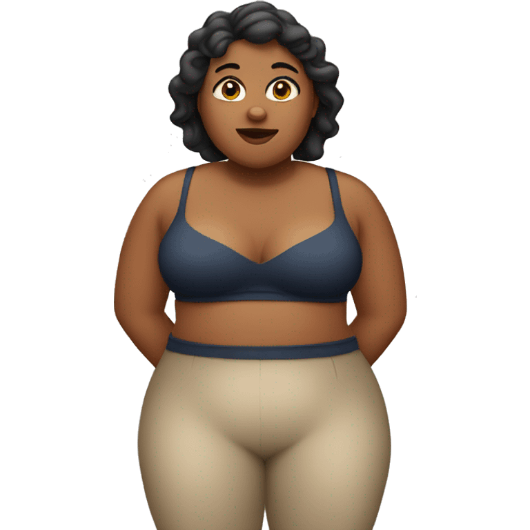 fat girl emoji