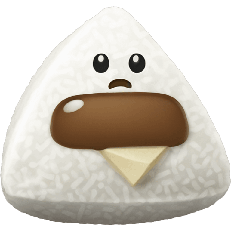 Tasty onigiri emoji