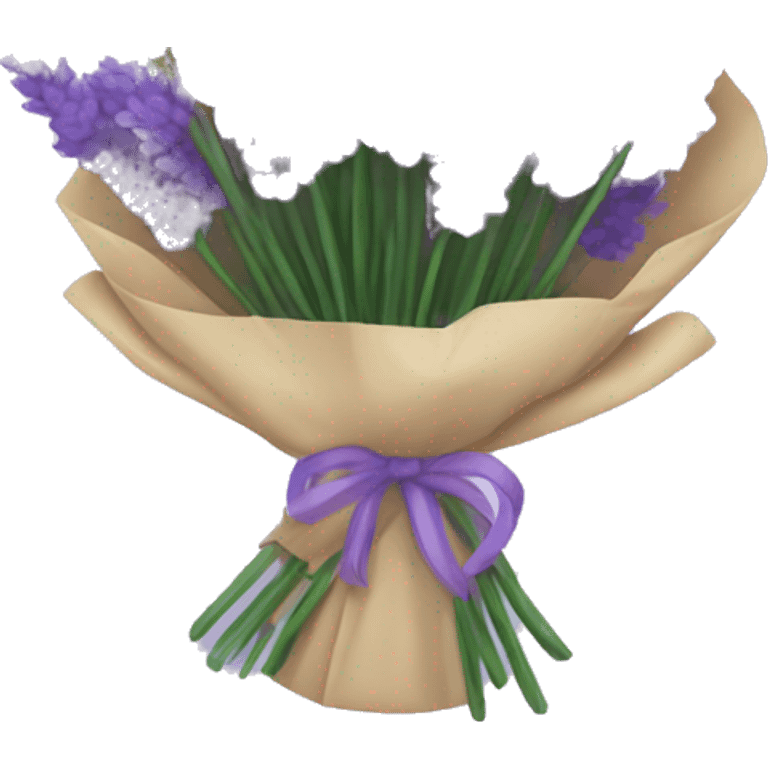 Lavender bouquet  emoji