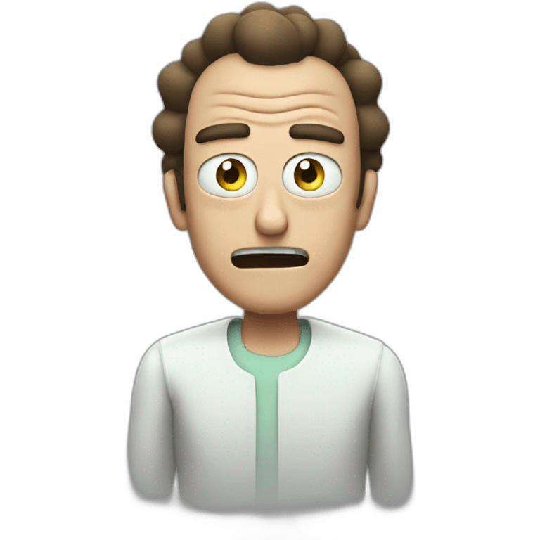 Rick from Rick and Morty emoji