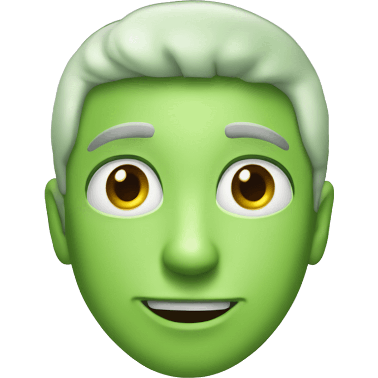 Herz grün  emoji