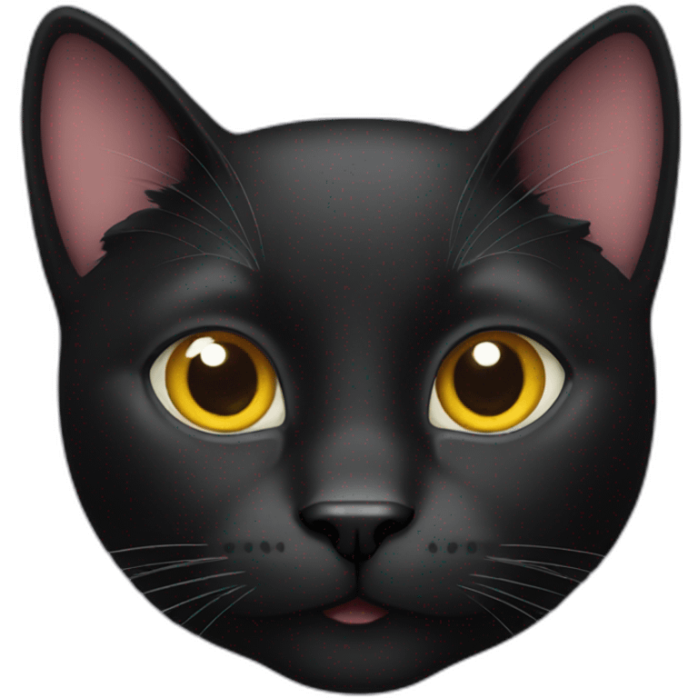 Black cat emoji