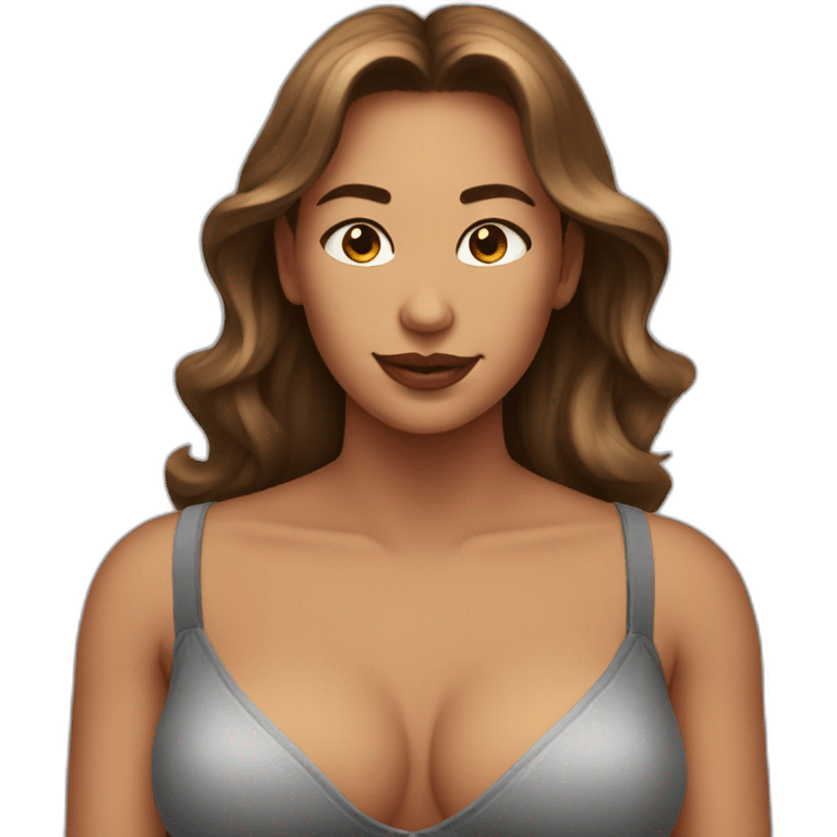 cleavage chest emoji