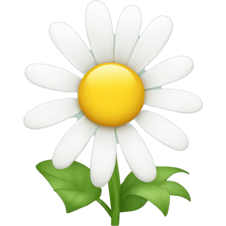 Cute daisy flower emoji