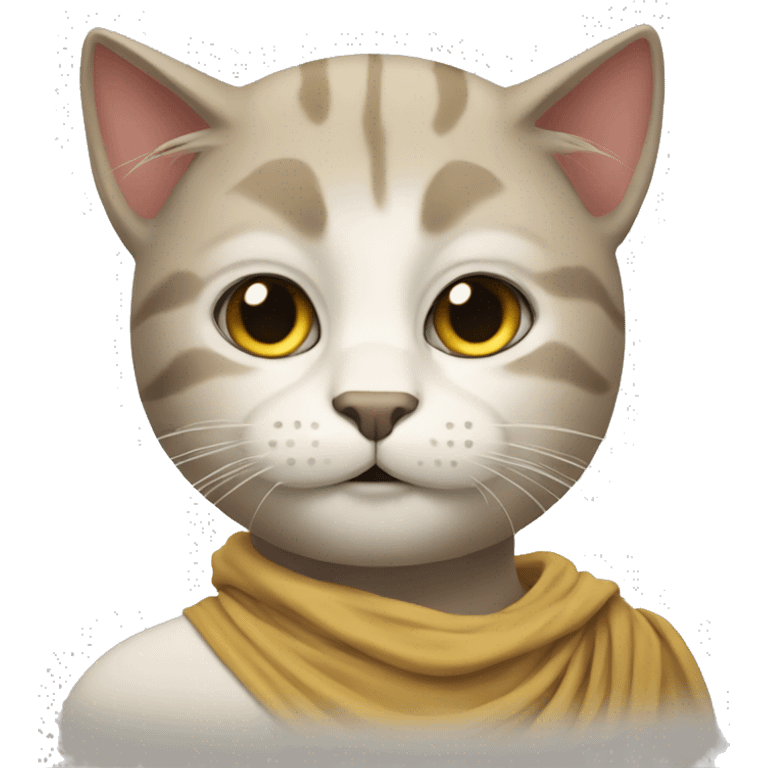 cat with toga emoji