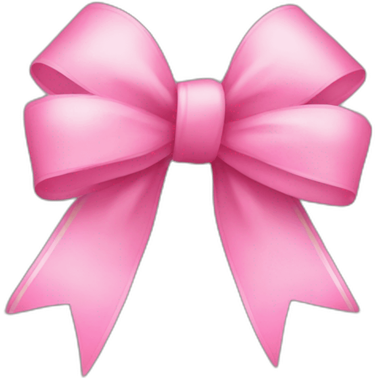 cute pink bow emoji