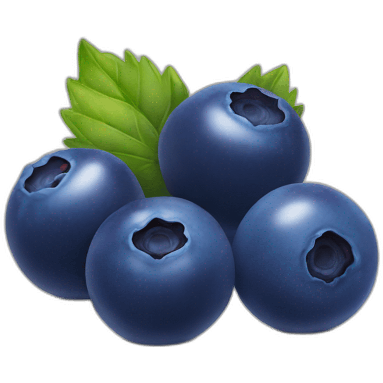 Blue berries emoji