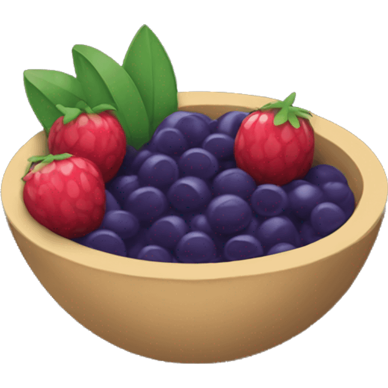 Açaí bowl emoji