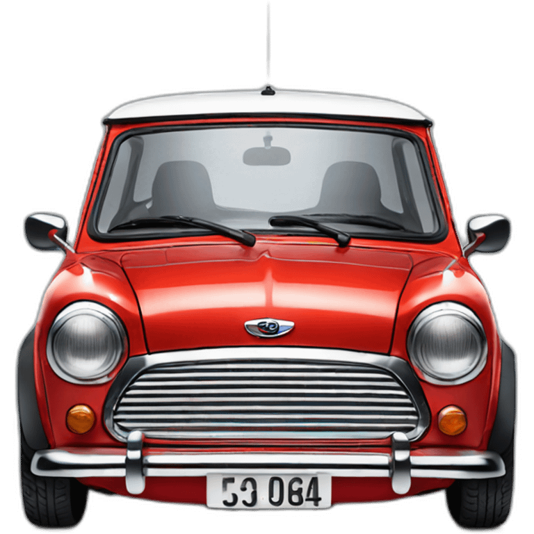 classic mini cooper emoji