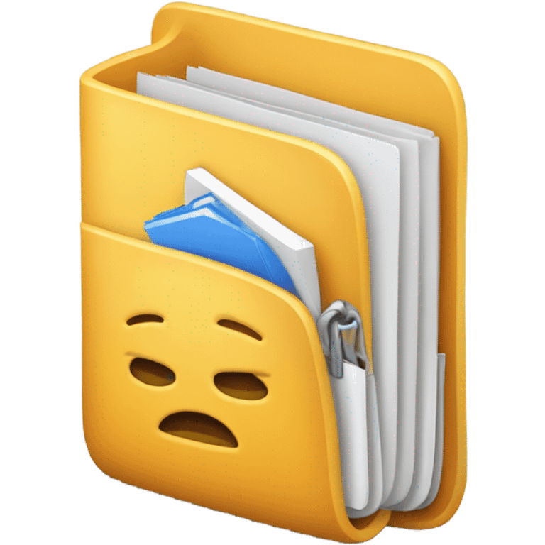 File zip icon emoji