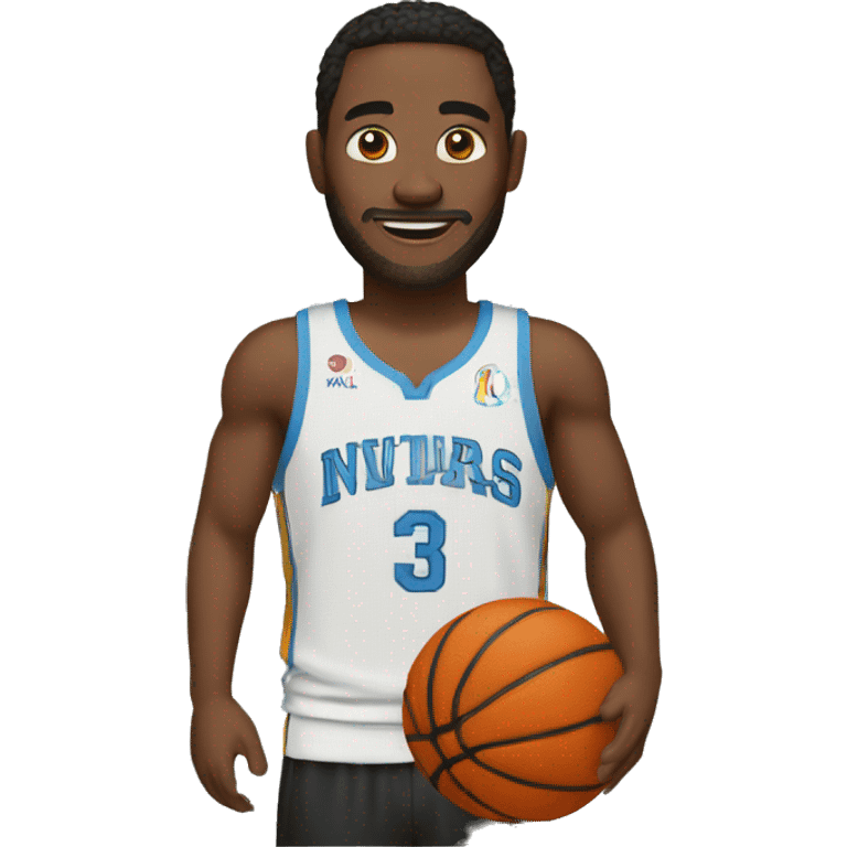 Un basketteur emoji