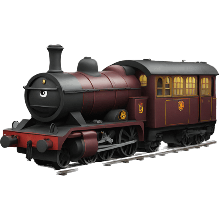 Hogwarts train emoji