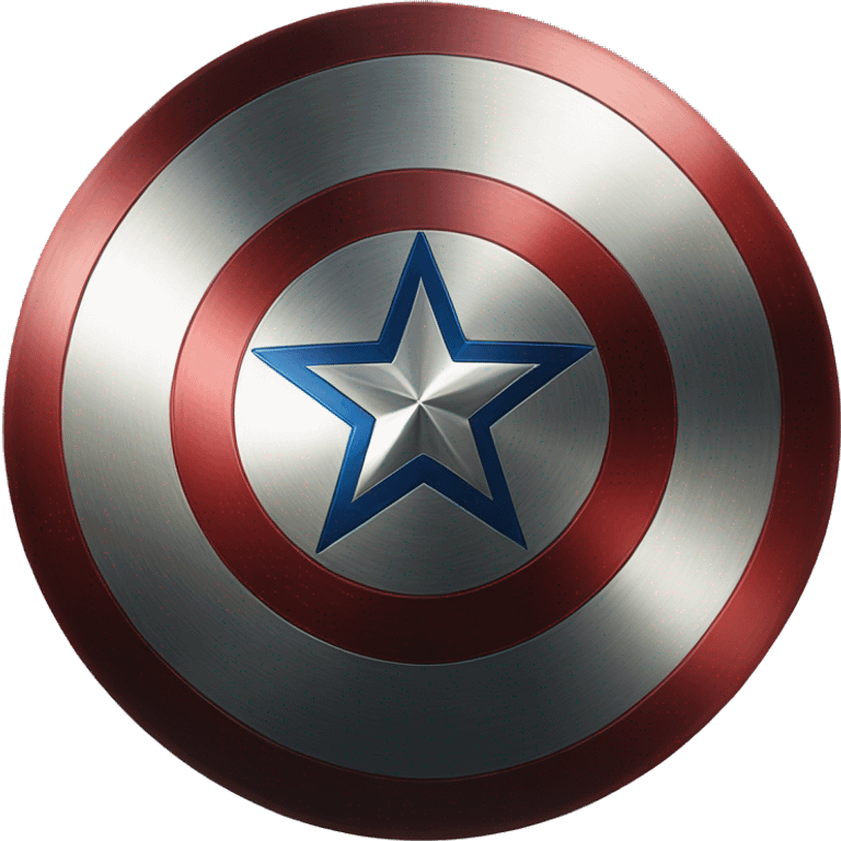 Captain america shield emoji