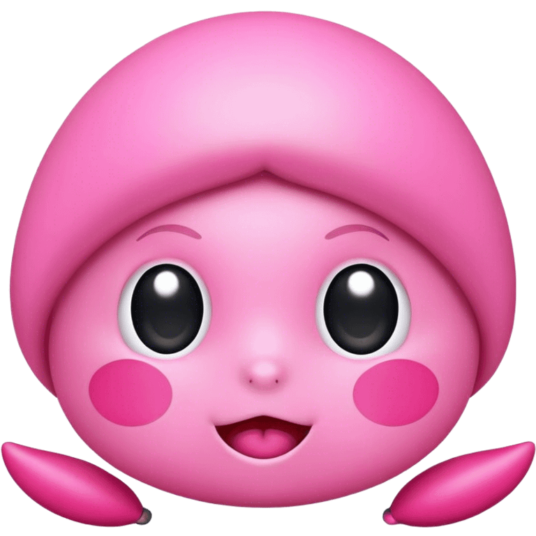 Popo rosa emoji