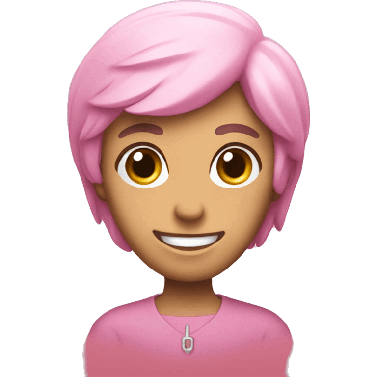 A Book of Mormon pink emoji