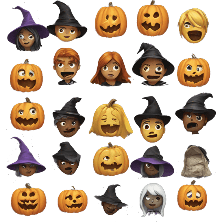 halloween emoji