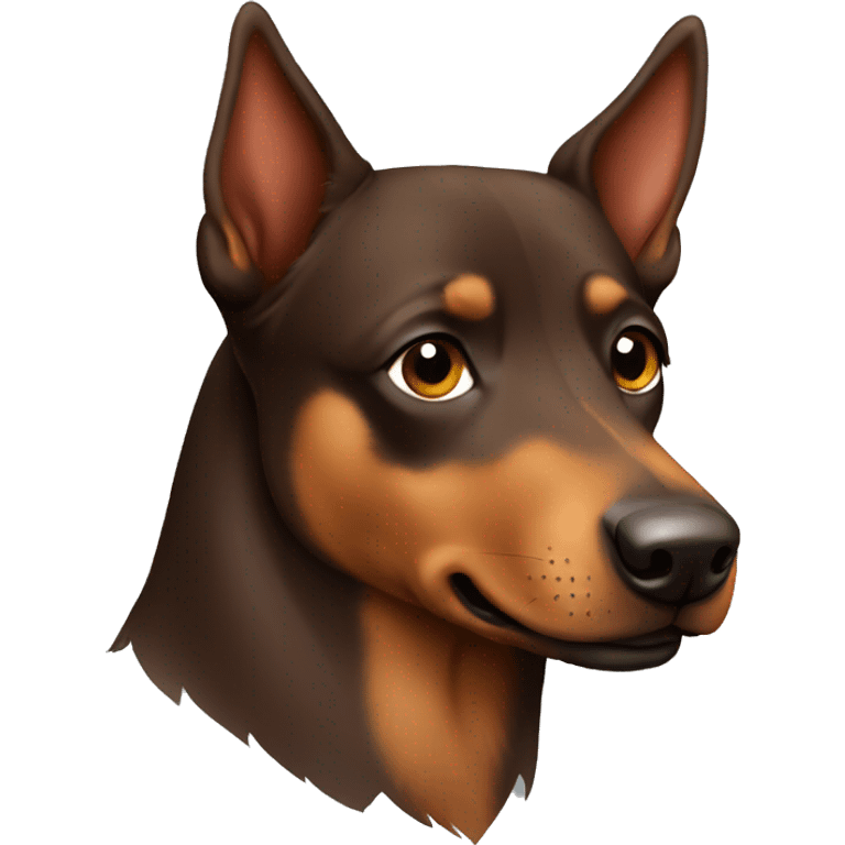 Brown australian kelpie emoji